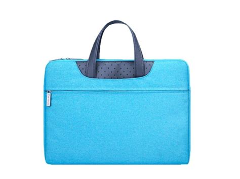 Sacoche Ordinateur Portable Pouces Housse Macbook Pc Antichoc Bleu