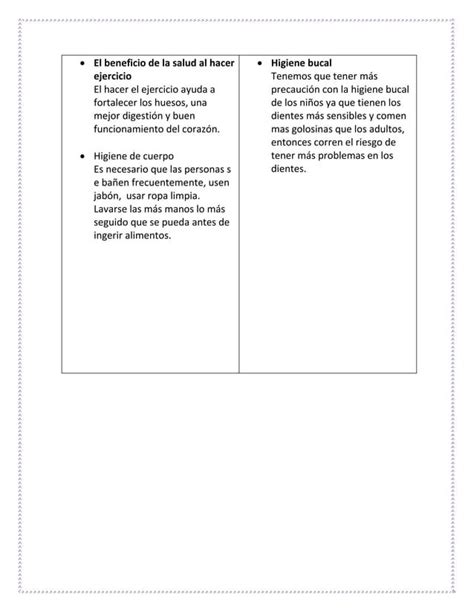 Elaboración De Un Cuadro Comparativo Entre El Estilo De Vida Y Salud De Un Adulto Y De Un Niño