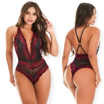Bory Body Bori Sexy Lingerie Sensual Rendado Renda Presentinho Lingerie Sexy Abertura Sem