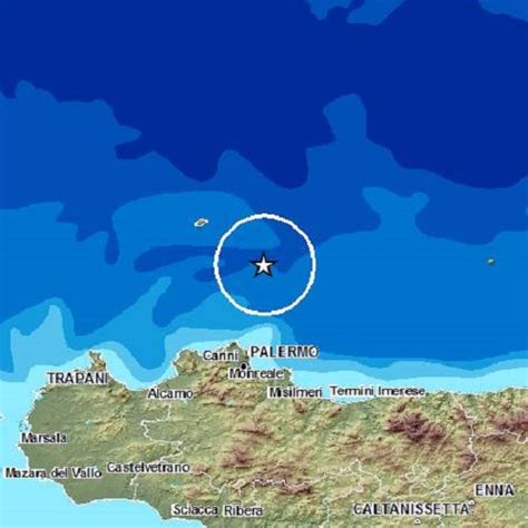 Terremoto Magnitudo 3 Al Largo Di Palermo