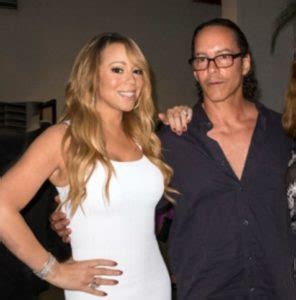 mariah Carey with her brother Morgan Carey | Celebrities InfoSeeMedia