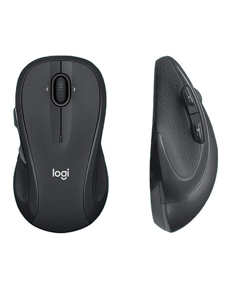 New Logitech M510 Wireless Laser Mouse For Pcmac With Unifying Receiver Gray Sistema De