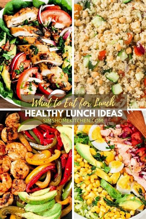 40 Healthy Lunch Ideas for Meal Prep - Sims Home Kitchen Lunch Recipes