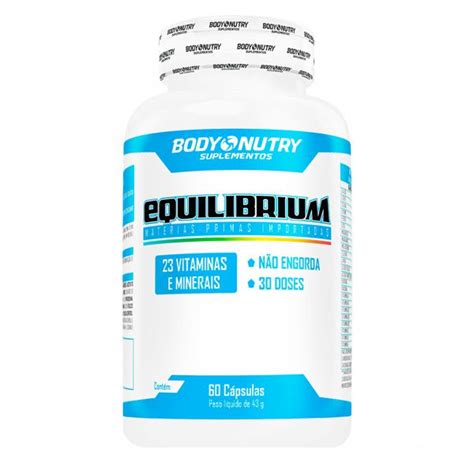 Equilibrium Multivitam Nico C Psulas Body Nutry Corpo Suplemento