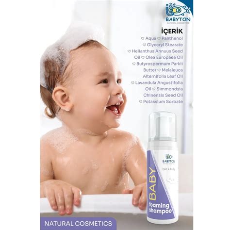 Babyton Baby Foaming Shampoo 150 ml (Köpük Konak Önleyici) Bebekhouse ...
