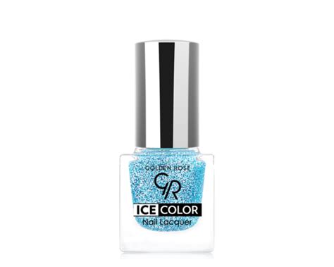 Ice Color Nail Lacquer Glitter Brokatowy Lakier Do Paznokci Golden