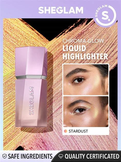 Sheglam Chroma Glow Bloom Liquid Highlighter Stardust Color Changing