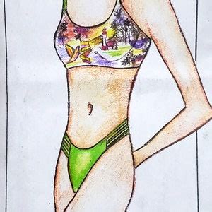 Swimwear Swimsuit Bikini Great Quality Trending Retro Vintage Style Exclusive Design Size S M