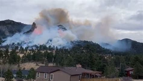 Estes Park Residents Show Just How Close Kruger Rock Fire Is