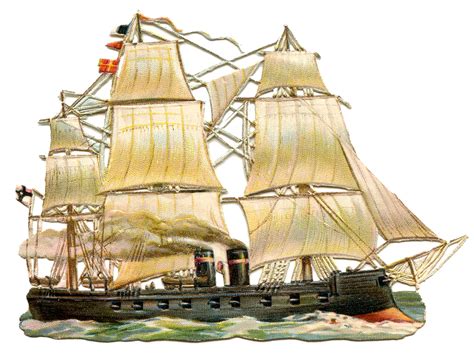 14 Vintage Ship Images The Graphics Fairy