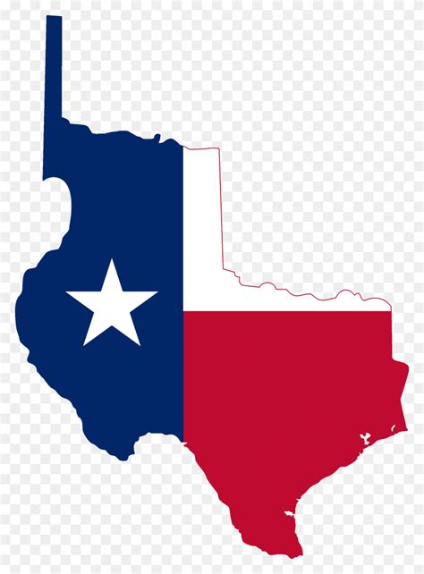 Mapa De La Bandera De Texas Bandera De Texas Png Flyclipart