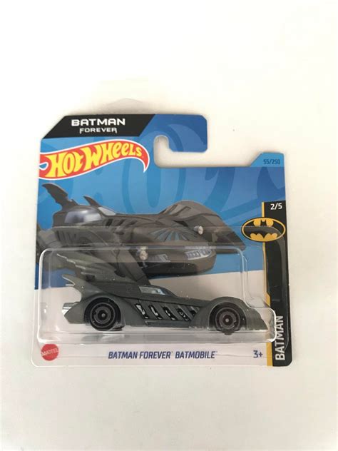 Hot Wheels Hw Batmobile Batman Forever Small Card Etsy