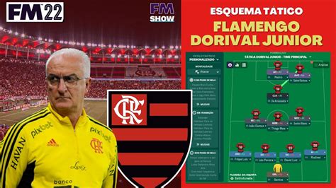 Como Joga O Flamengo De Dorival J Nior Football Manager Fm