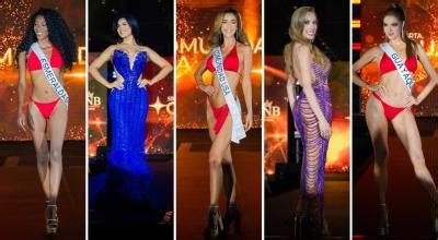 Fotos Candidatas A Miss Universo Ecuador Desfilaron En Bikini Y Vestido De Gala