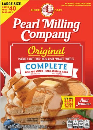 Aunt Jemima Pancake Mix Just Add Water Nutrition Besto Blog