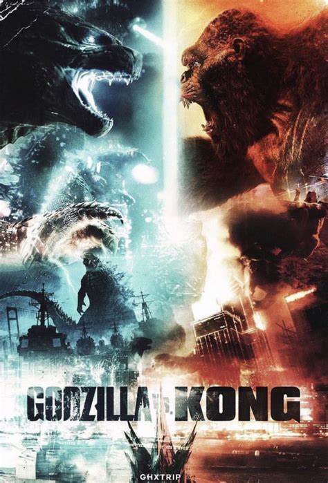 Godzilla Vs Kong Poster Godzilla Vs Kong Know Your Meme