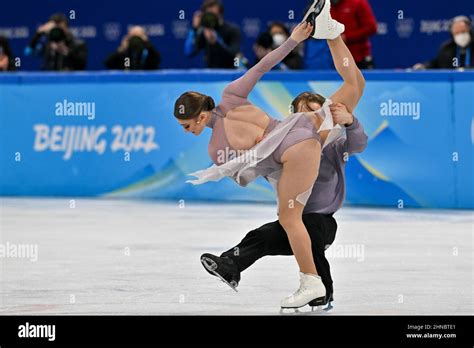 BEIJING CHINA FEBRUARY 14 Kaitlin Hawayek And Jean Luc Baker Of USA