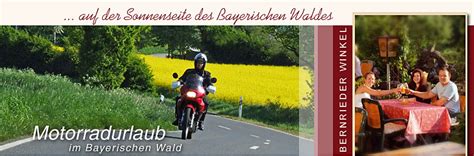 Motorradurlaub Passau Bayerischer Wald Motorradhotel Bayerischer Wald