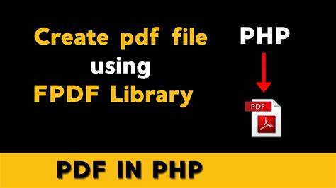 Php Edit Pdf