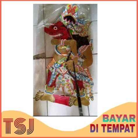 Jual Wayang Kulit Buto Satriyo Kumbokarno Kumbakarna Jumbo Shopee