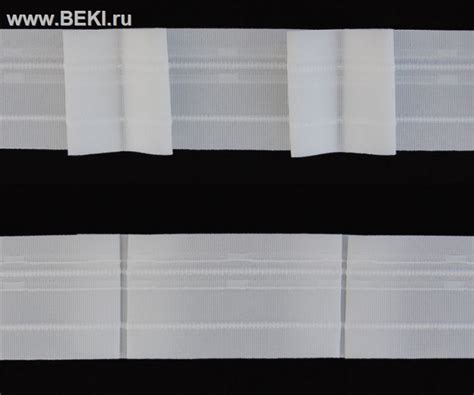 Шторная лента бантовая