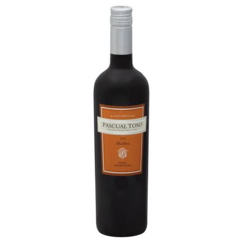 Pascual Toso Malbec Mendoza Argentina 2013