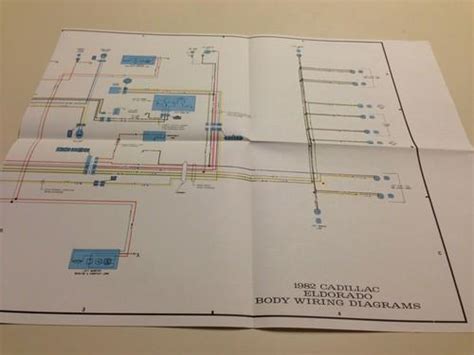 Sell 1982 Cadillac Eldorado Body Electrical Chassis Wiring Diagrams