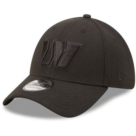 New Era Washington Commanders On 39thirty Flex Hat Black Editorialist