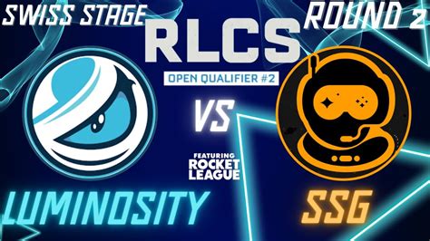 Luminosity Gaming Vs Ssg Na Rlcs Open Qualifier Swiss Stage