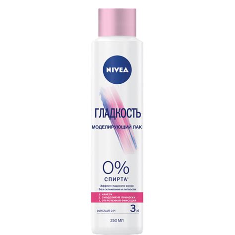 Лак для волос NIVEA Моделирующий «Гладкость» - «Волосы как шёлк » | отзывы
