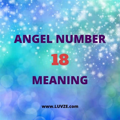 Angel Number 18 Meaning Angel Number Readings