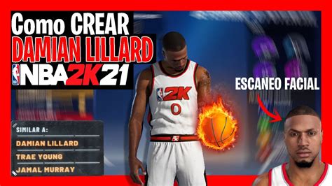 Como Crear A Damian Lillard En Nba K Build Y Escaneo Facial