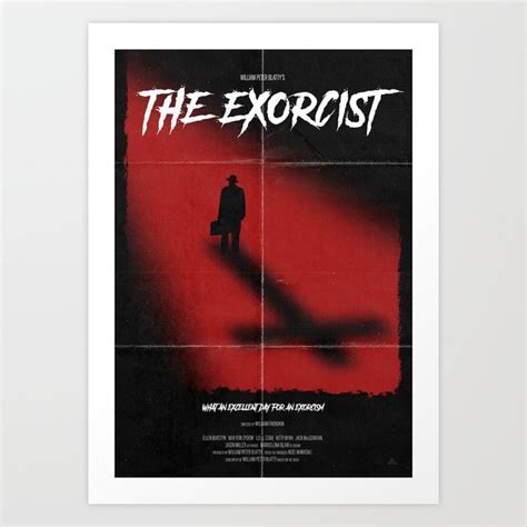 The Exorcist Alternative Poster Art Print by Jodeci Correa | Society6