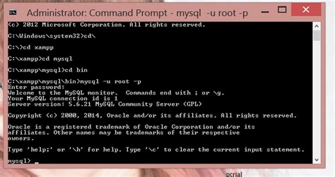 Cara Masuk Server MySQL Melalui CMD Prompt Tutorial Mudah Berkomputer