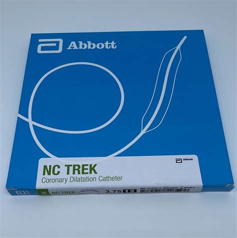 New Abbott Nc Trek Coronary Dilatation Catheter