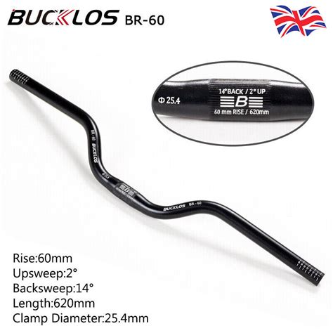 Bucklos Mm Handlebar Mountain Bike Bmx Dh Aluminum Alloy Mm