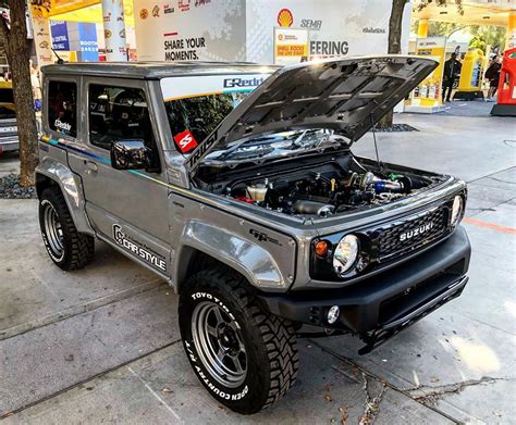 This Turbocharged Suzuki Jimny Looks Like A Tiny Lot Of Fun Carscoops