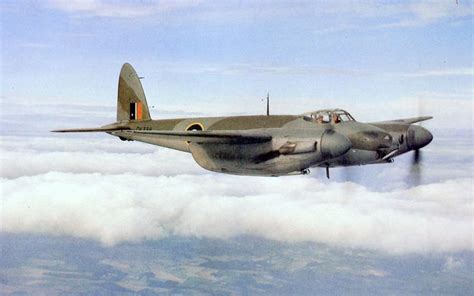 Mosquito Mk Iv Dec Fighter Aircraft De Havilland Mosquito