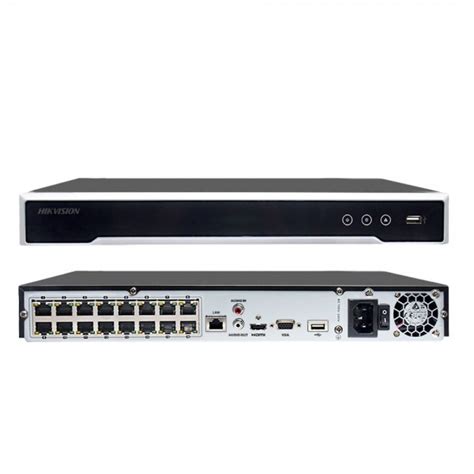 Hikvision Haikon DS 7616NI Q2 16P 16 Kanal H265 4K 2 Sata HDD 16 Poe