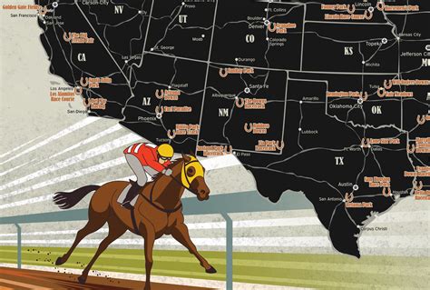 Horse Racing Tracks in USA – GeoJango Maps