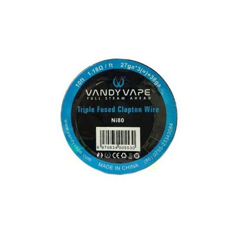 Vandy Vape Triple Fused Clapton Wire Ga Ga Ni Phobia V