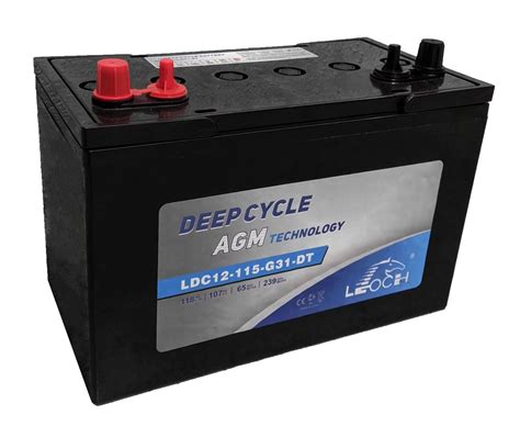 Leoch Superior Lead Carbon Agm Ah Battery Ldc G Dt