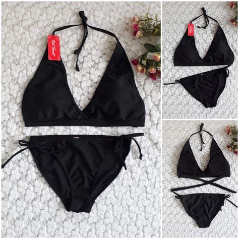 Jual Bk Xo Hitam Bikini Pantai Segitiga Shopee Indonesia