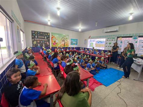 Meio Ambiente Ministra Palestra Sobre Coleta Seletiva Na Escola