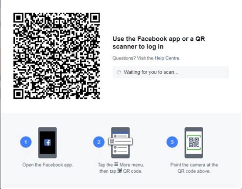 Qr Code To Open Facebook Page In App