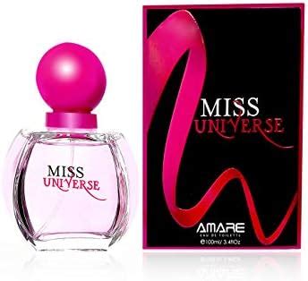 Miss Universe By Amare Perfumes For Women Eau De Toilette 100 Ml