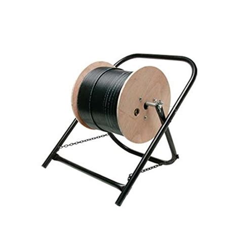 Cable Caddy Wire Cable Reel Spool Stand Cart Line Dispenser Cart For