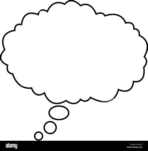 Bubble Speak Cloud Dialog Message Stock Vector Image Art Alamy