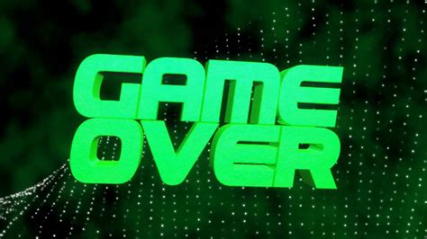 Intro Para O Canal GAME OVER YouTube