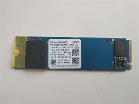 Nový 256GB Western Digital PC SN530 M.2 NVMe SSD | Aukro